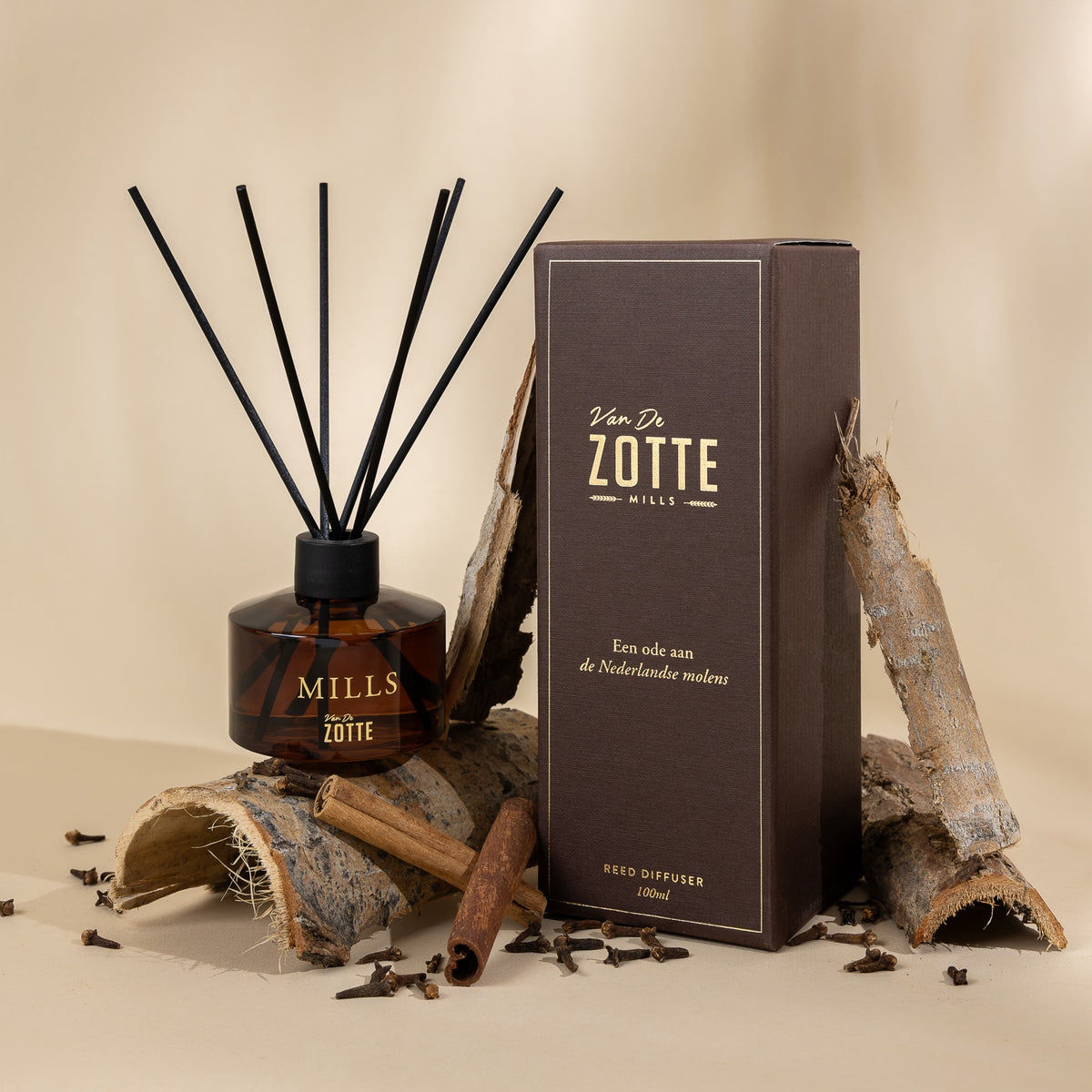 MILLS Reeds diffuser - Van De Zotte – Van De Zotte - Dutch Perfumes